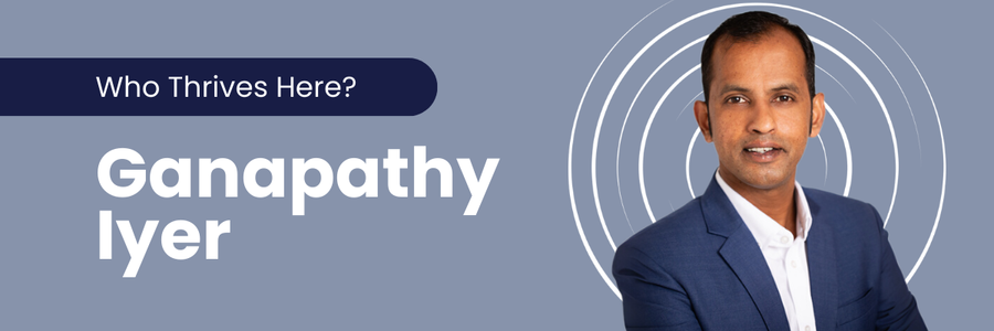Who Thrives Here - Banners - Ganapathy Iyer